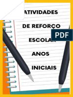 E-book de atividades de reforço escolar