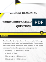 Word Group Categorization