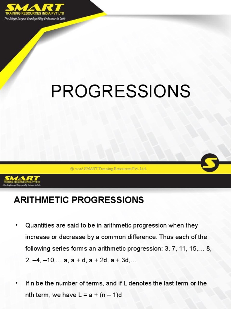 3 progressions pdf mean mathematical concepts
