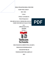 Ahmad Maulana Laporan PKL Selesai 1.1 - Ahmad Maulana X Tel 06