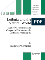 PHEMISTER, Leibniz and The Natural World, 2005