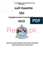Biseatd SSC Supply Exams Gazette 2019