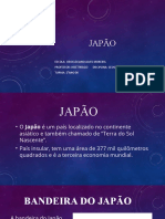 Apresentação de Geografia Trabalho Japão