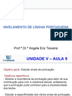 Nivelamento de Portugues - Unidade 5 - Aula 9