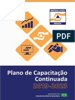 Plano de Capacitação em Defesa Civil 2019-2023