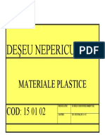 eticheta materiale plastice