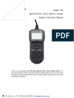 Multi-Function Timer Remote Control Manual