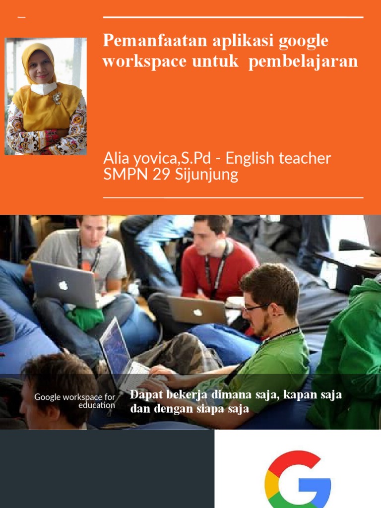 Presentasi Pemanfaatan Aplikasi Google Workspace Untuk Pembelajaran Pdf