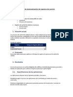 Proyecto de Automatización de Registros de Control de Calidad