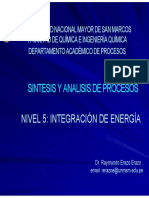 SEMANA 5 Nivel 5 Integración Térmica.