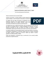 Propuesta Educativa de Articulación SEPTIEMBRE 2022