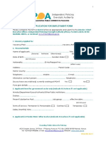 Ipoa - Employment - Application Form Other Positions
