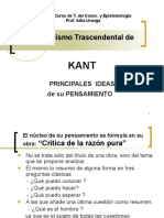 Teoría Del Conocimiento Kant Completo