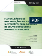 Manual Basico de Implantacao e Producao Sustentavel para o Cultivo de Couve