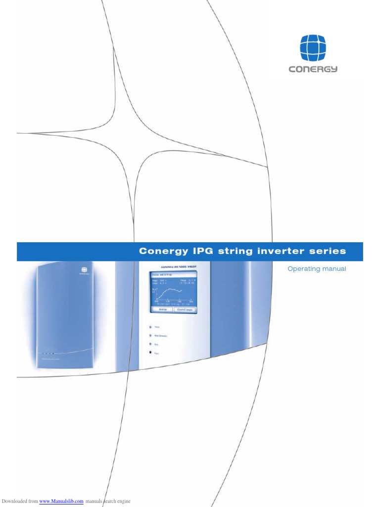 Ipg Series | PDF | Photovoltaic System | Electrical Connector