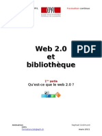 Web 2.0 et bibliothèque : qu'est-ce que le web 2.0 ?