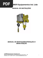 Manual de Talhas Elétricas TL | PDF | Eletricista | Eletricidade