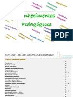 Mapas Mentais Conhecimentos Pedagógicos