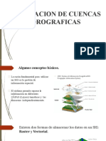 Delimitacion de Cuencas Hidrograficas