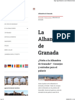 La Alhambra de Granada - No Perderse