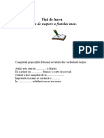 Ziua de Naştere A Fratelui Meu - Fişă de Lucru3