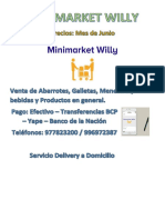 Catalogo Junio - Minimarket Willy