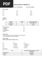 Science Quarter 4 Module 1.1