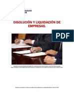 Unidad 2. Recurso 1. Lectura. Disolución y Liquidación de Empresas.