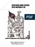 Algunas Reflexiones Sobre Centros Sociales Okupados o No