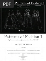 Janet Arnold, Patterns of Fashion T3 1560-1620 | PDF
