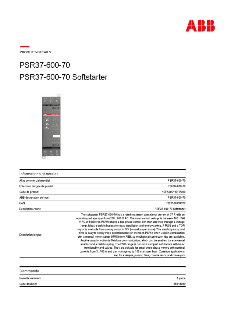 Softstarter for Industrial Motors | PDF | Relay | Alternating Current