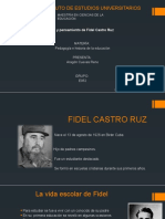 Presentación. Fidel Castro 