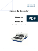 Manual Del Operador. Biobas 20. Biobas 40