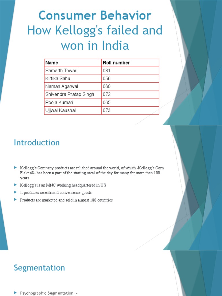 Consumer Behaviour | PDF | Brand | Food And Drink