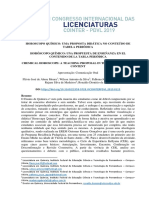 Horoscopo Químico - Uma Proposta Didática No Conteúdo de Tabela Periódica