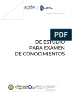 Guia de Estudio para Examen de Conocimientos