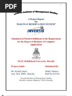 Download Railway Reservation System build in Visual Basic  by Mohsin Saqlaini SN59593608 doc pdf