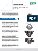 Ficha Técnica Equipo de Respiración Autónoma G1-1