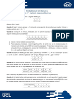 Lista 07 - Probabilidade e Estatística