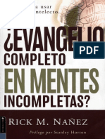 Evangelio Completo en Mentes Incompletas - Rick Nañez