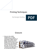 Printing Techniques