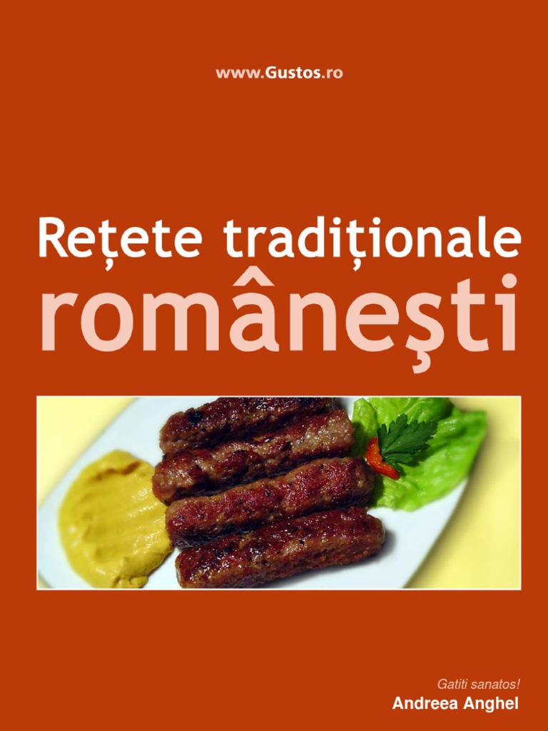Retete Traditionale Romanesti | PDF