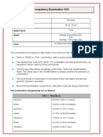 ASIB Competency Examination Outline 2021