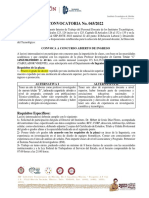 Convocatoria Docente Abierta 045 2022 NVF