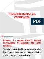 Título Preliminar Del C.C Tercera Clase