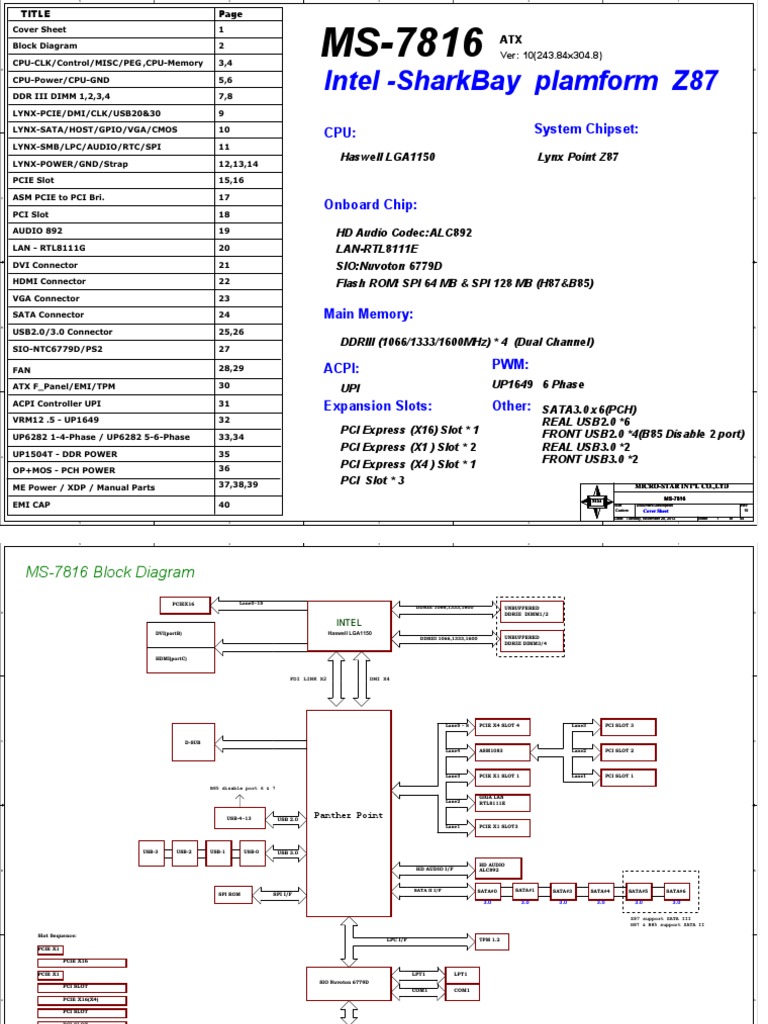 MS-7816 r10 PDF | PDF | Computer Science | Computer Standards