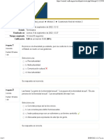 Cuestionario final del módulo 2 de diversidad sexual