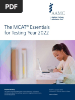 MCAT Essentials 2022 April 1