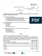 Comércio e serviços: avaliação sobre conceitos e princípios