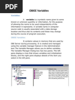 Download OBIEE Variables by Bharathidhasan Subramani SN59594519 doc pdf